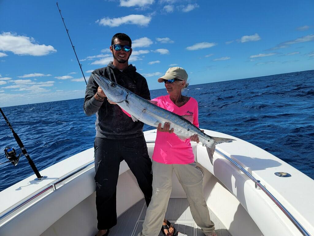 Barracuda on a Half Day Charter