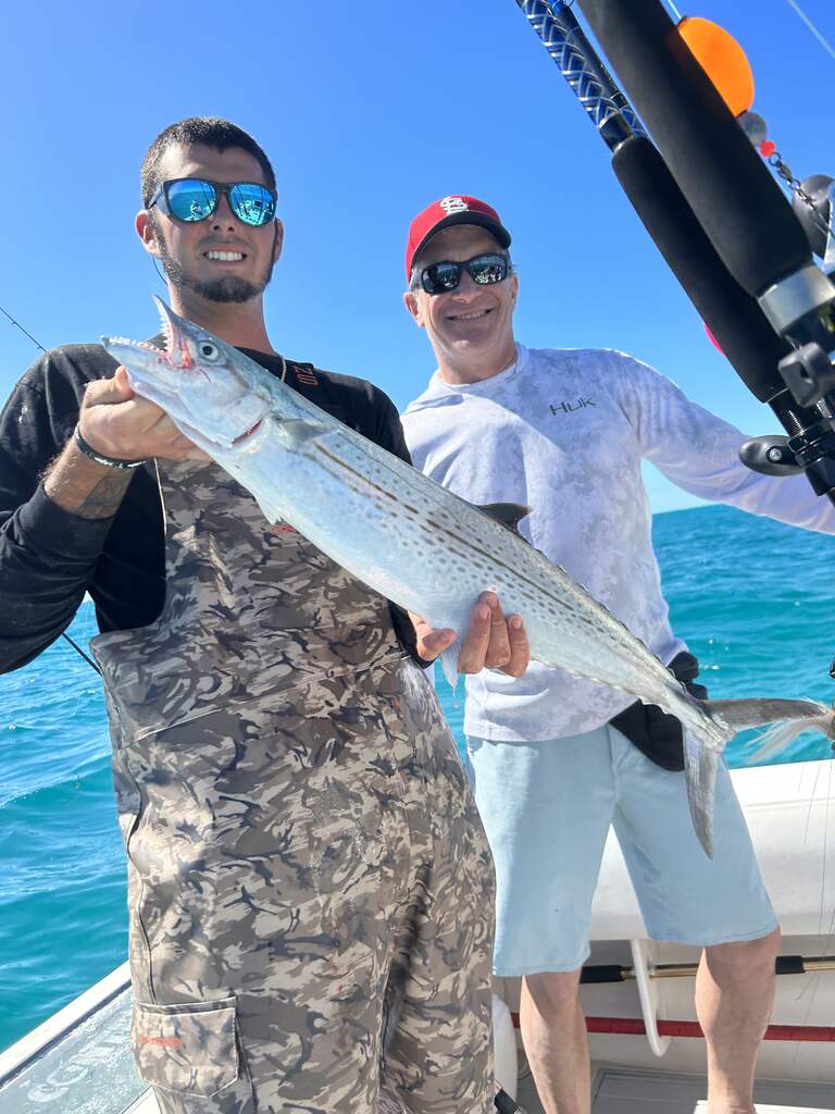 Mackerel fishing the islamorada patch reefs