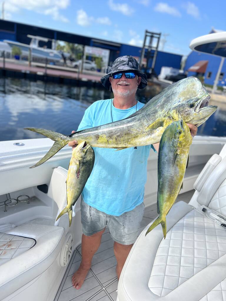 Bull Mahi off Tavernier Florida