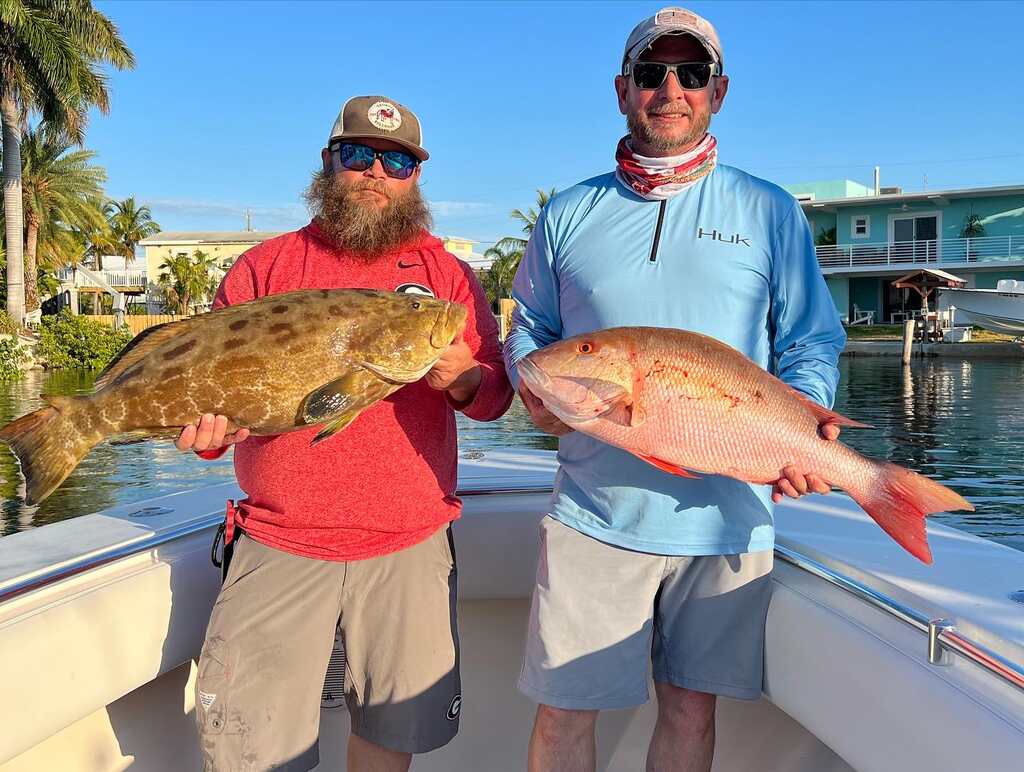 Mutton and grouper fishing