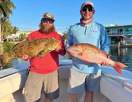 Mutton and grouper fishing