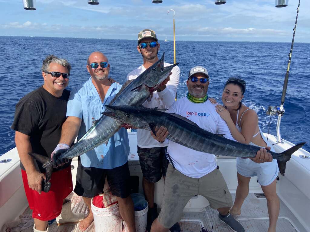 High speed wahoo trolling