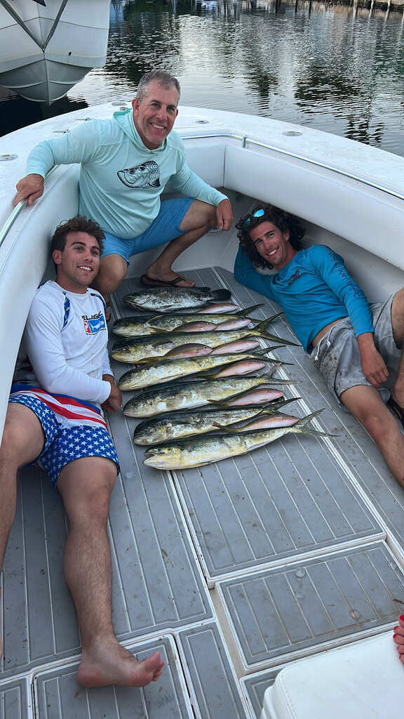 Full day offshore and reef fishing